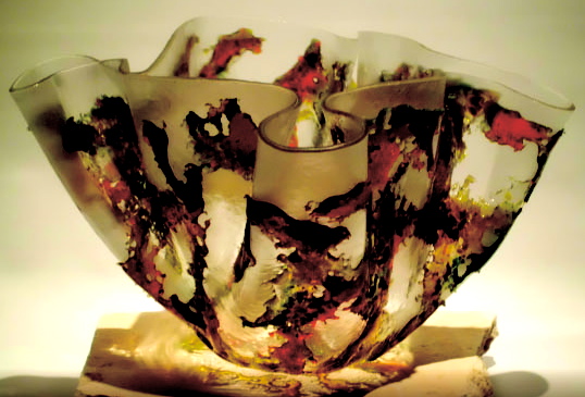 Anne Neal's glass work